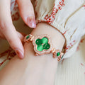 Live Hot Hot Hot Fashion Four-leaf Clover Bracelet