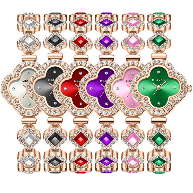 Live Hot Hot Hot Fashion Four-leaf Clover Bracelet